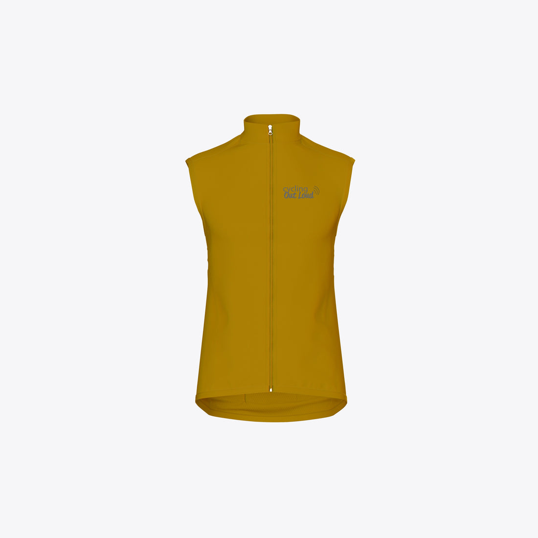 Men's Gold Cycling Vest/Gilet