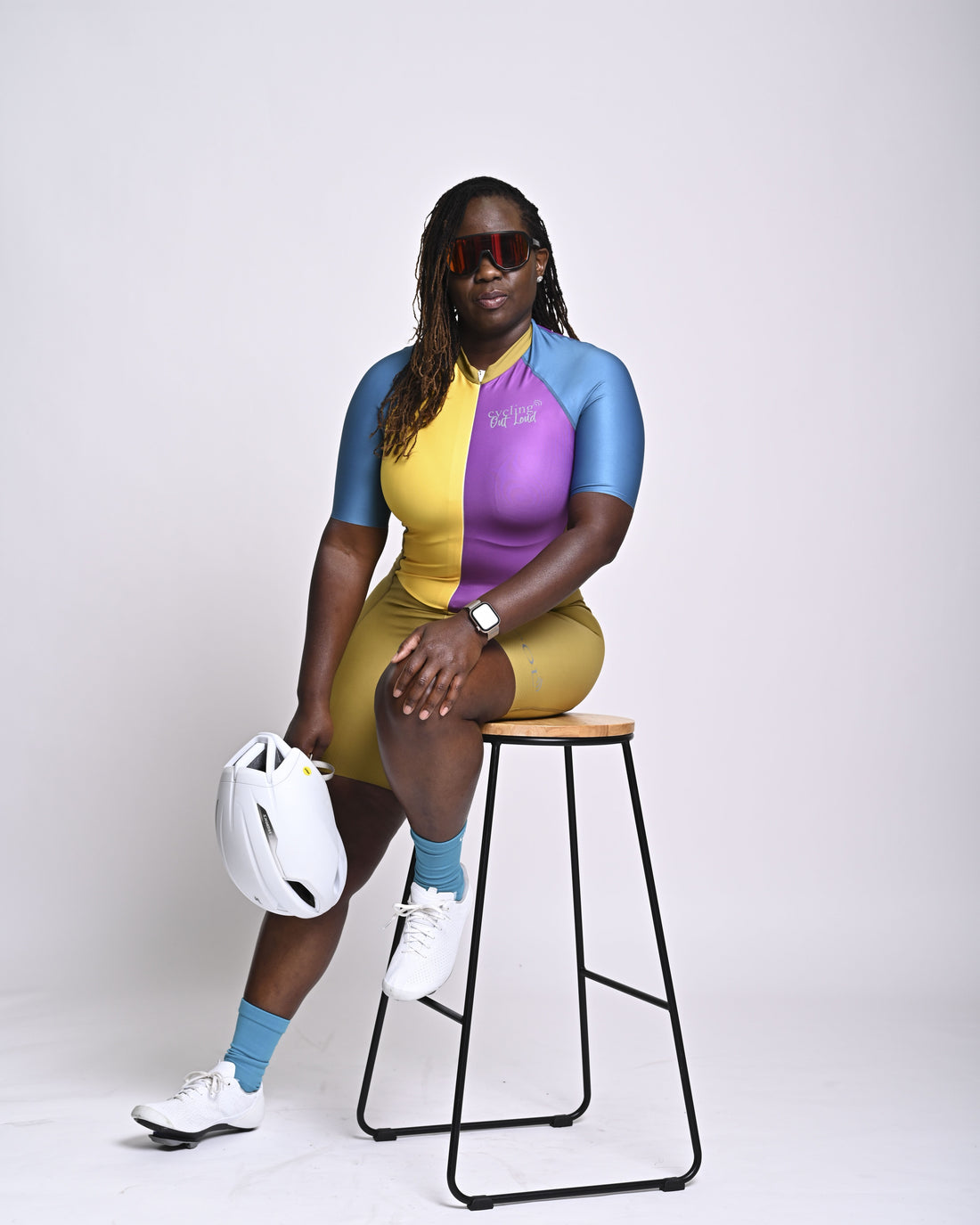 Color Block'in Performance Cycling Skinsuit