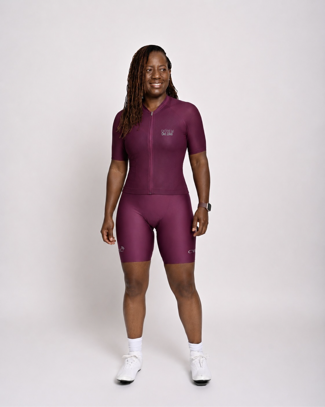 Women's Quick-Dry Bordeaux Seamless Cycling Bibs
