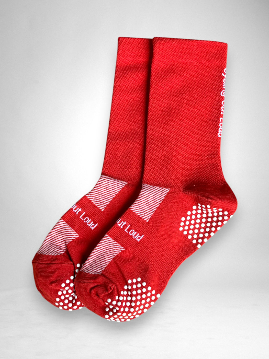 Coral Bliss Compression Cycling Socks
