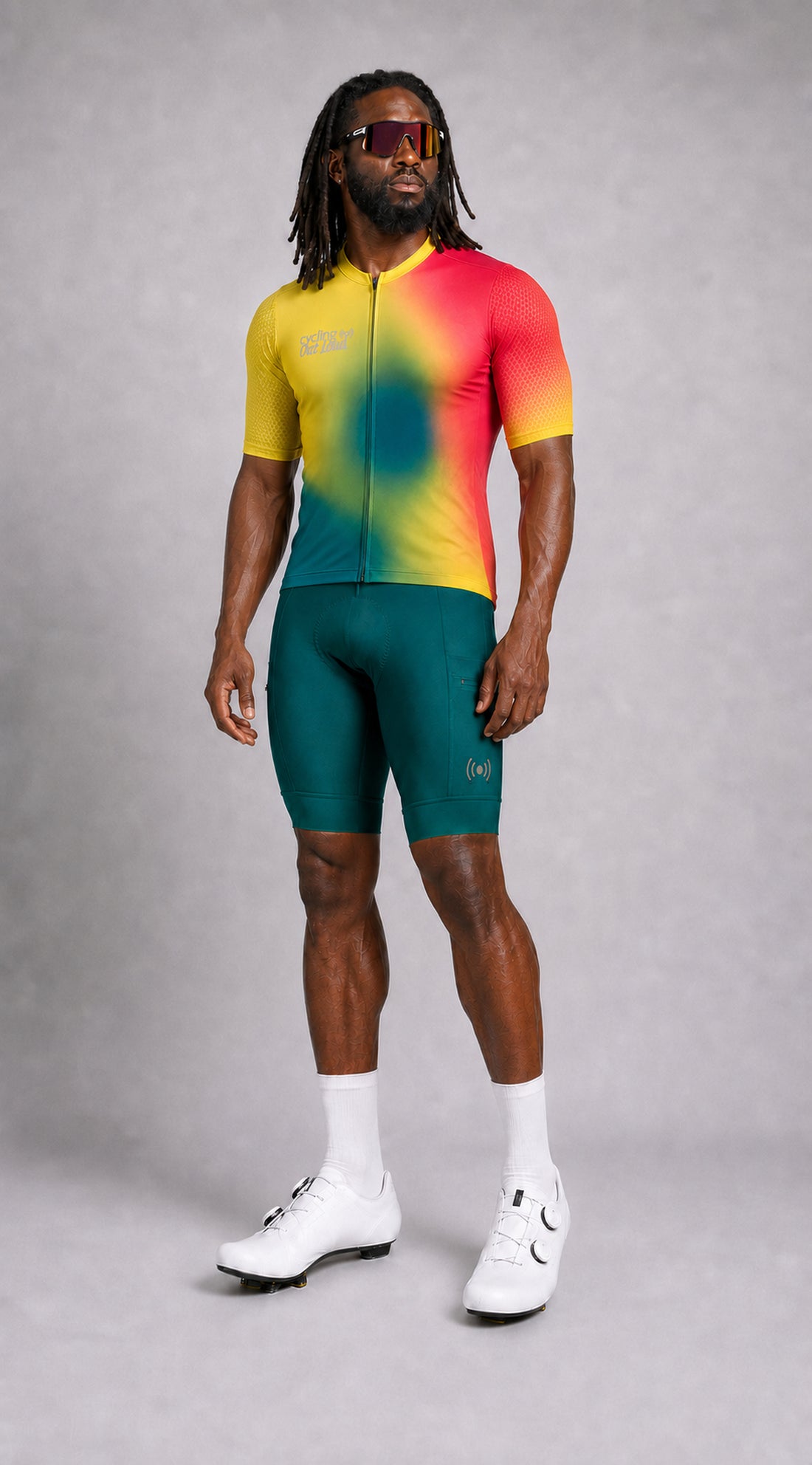 Men's One Love Gradient Performance Cycling Jersey
