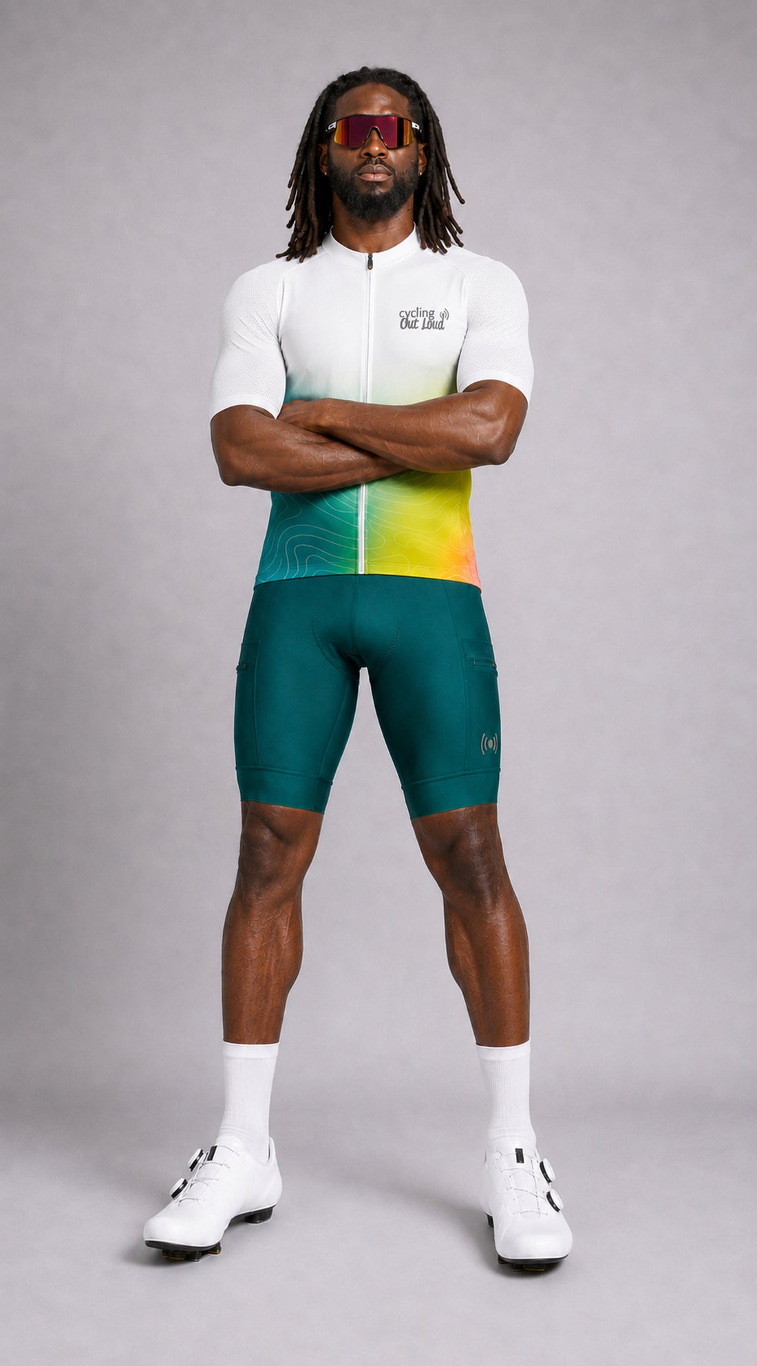 Men's One Love Topo Performance Cycling Jersey
