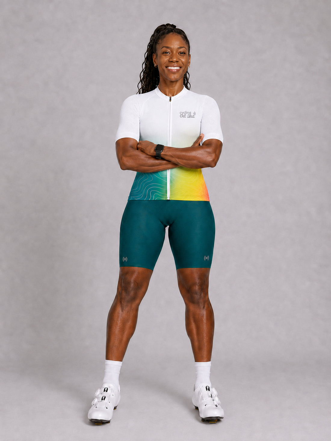 Women's One Love Topo Performance Cycling Jersey