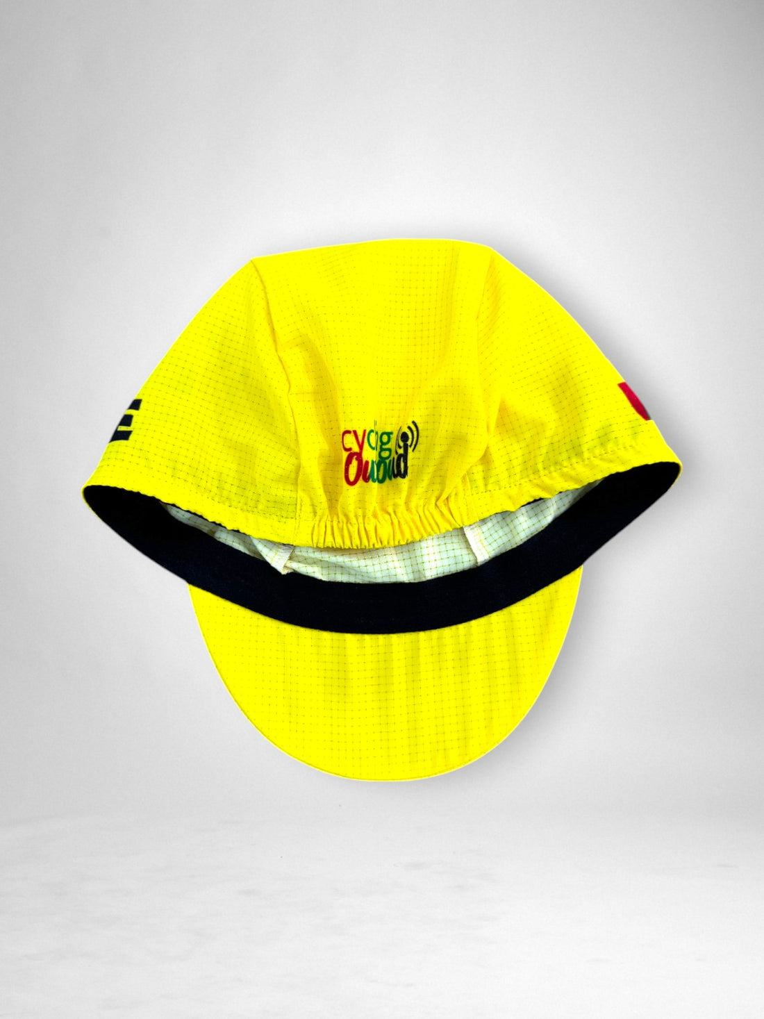 One Love Yellow Mesh Cycling Cap