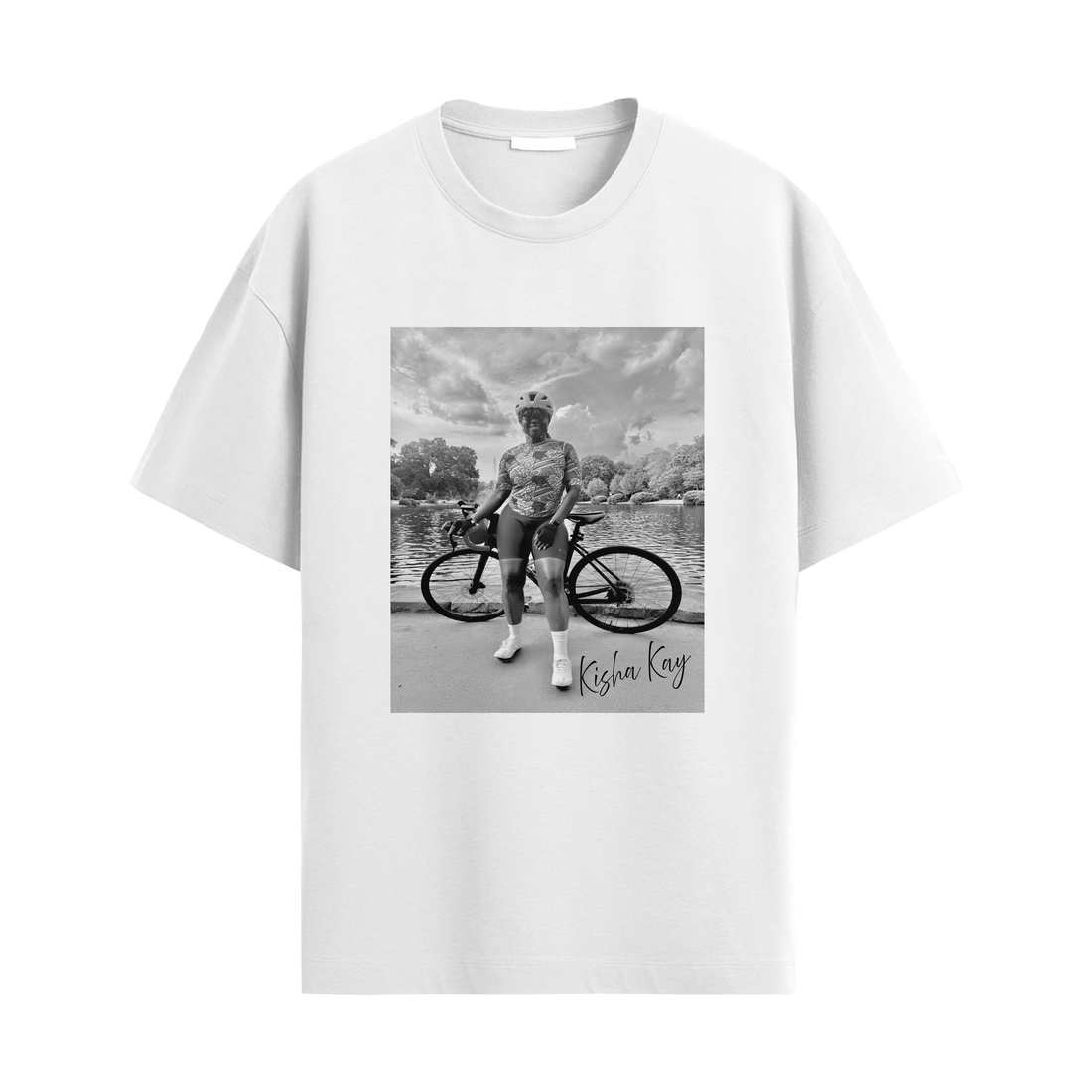 Custom Cycling Photo Tee